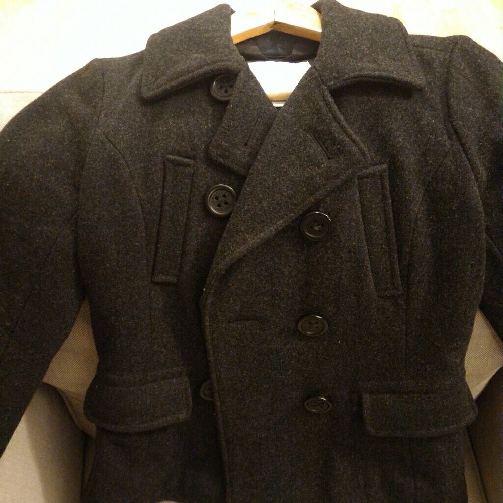 American Eagle Wool Double Breasted Peacoat - image 8